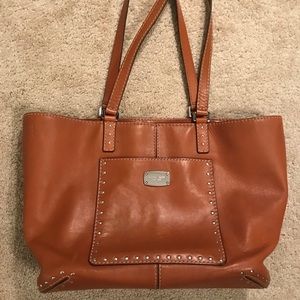Michael Kors Large Tote Bag - Leather Studded